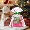 Christmas Cellophane Gift Bags 10pcs Large Holiday Gift Wrap 24x30 Inch Clear Gift Basket Wrapping Plastic (Christmas stockings,Snowman)